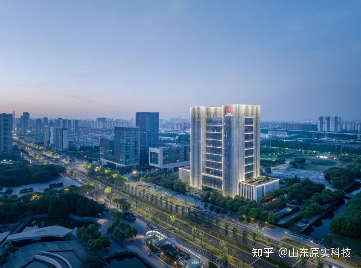 昆山高新区创业大厦建筑灯光更新