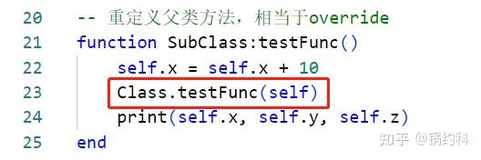 Lua 继承下的self - 知乎
