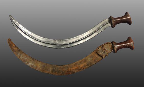 猎奇埃塞俄比亚钩刀khopshflachionkopesh的直系后代