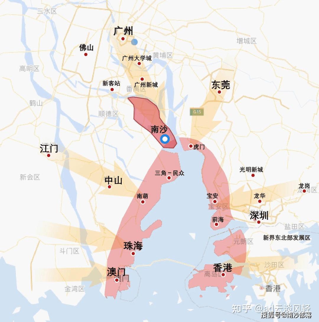其次,南沙拥有大湾区首个全新建造的自动化码头——南沙港,这也是目前