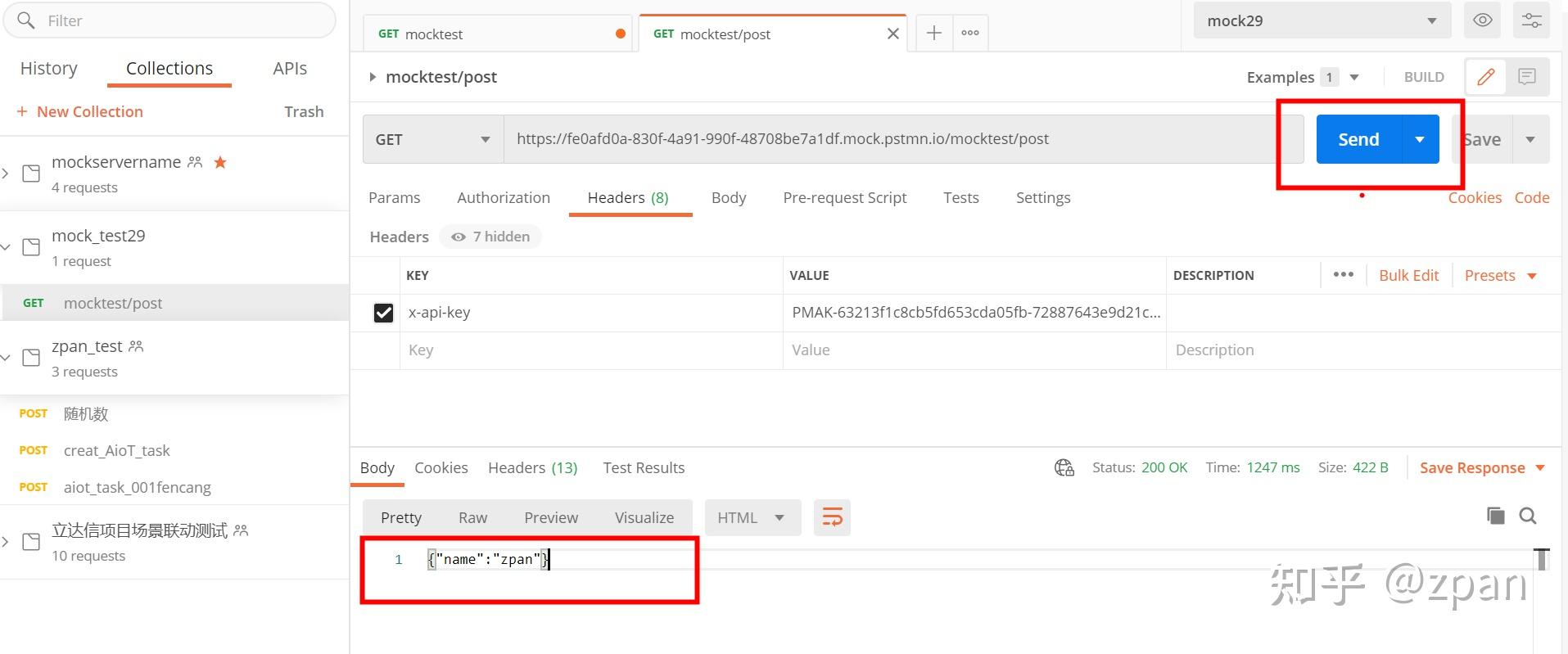 postman-mock-server