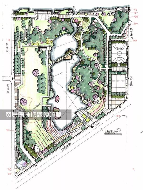 南林2020年真題解析城市社區公園設計