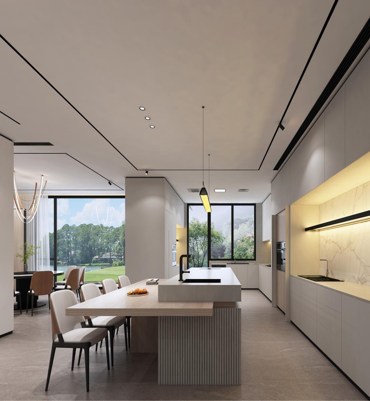 800㎡极简别墅,纯粹高级的典范 美得上杂志! - 知乎