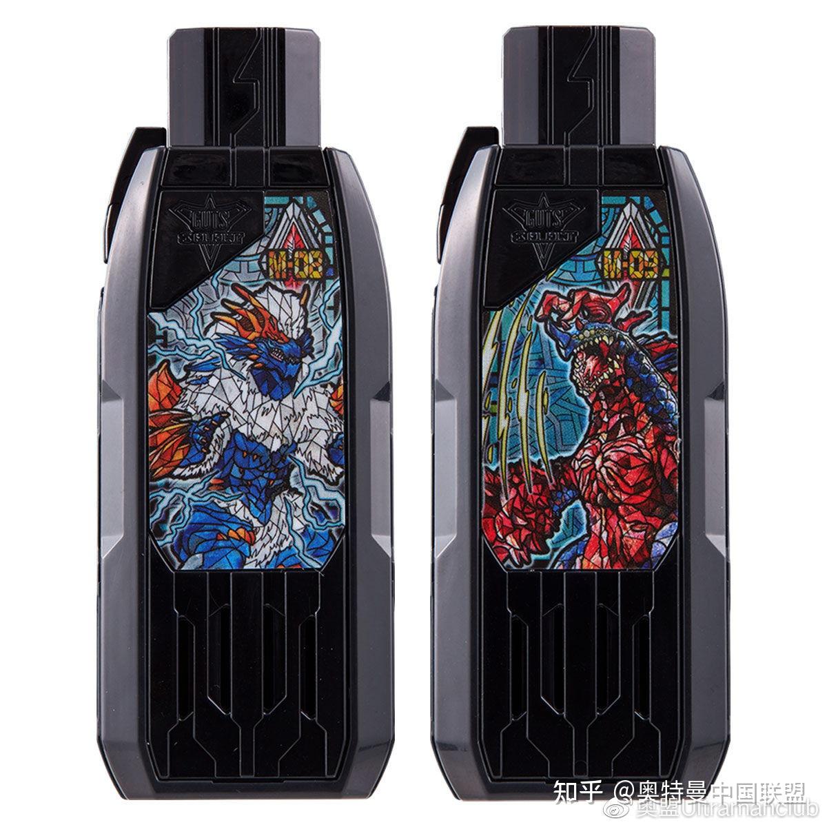 除含变身器本台外,还附赠3个胜利超越之钥:黑暗特利迦之钥,霍洛波罗兹