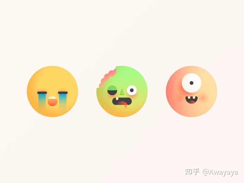 搞怪又可爱一组emoji表情
