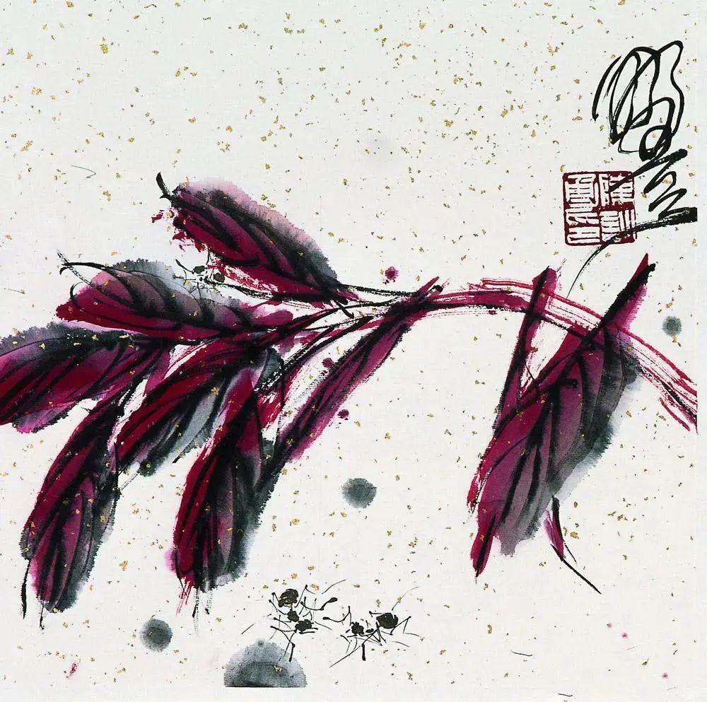 艺术世界陈训勇以蚂蚁视角构建自己绘画中的大千世界