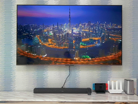 把耳朵叫醒！回音壁搭配电视，效果拉满__DENON天龙 DHT-S217回音壁 - 知乎