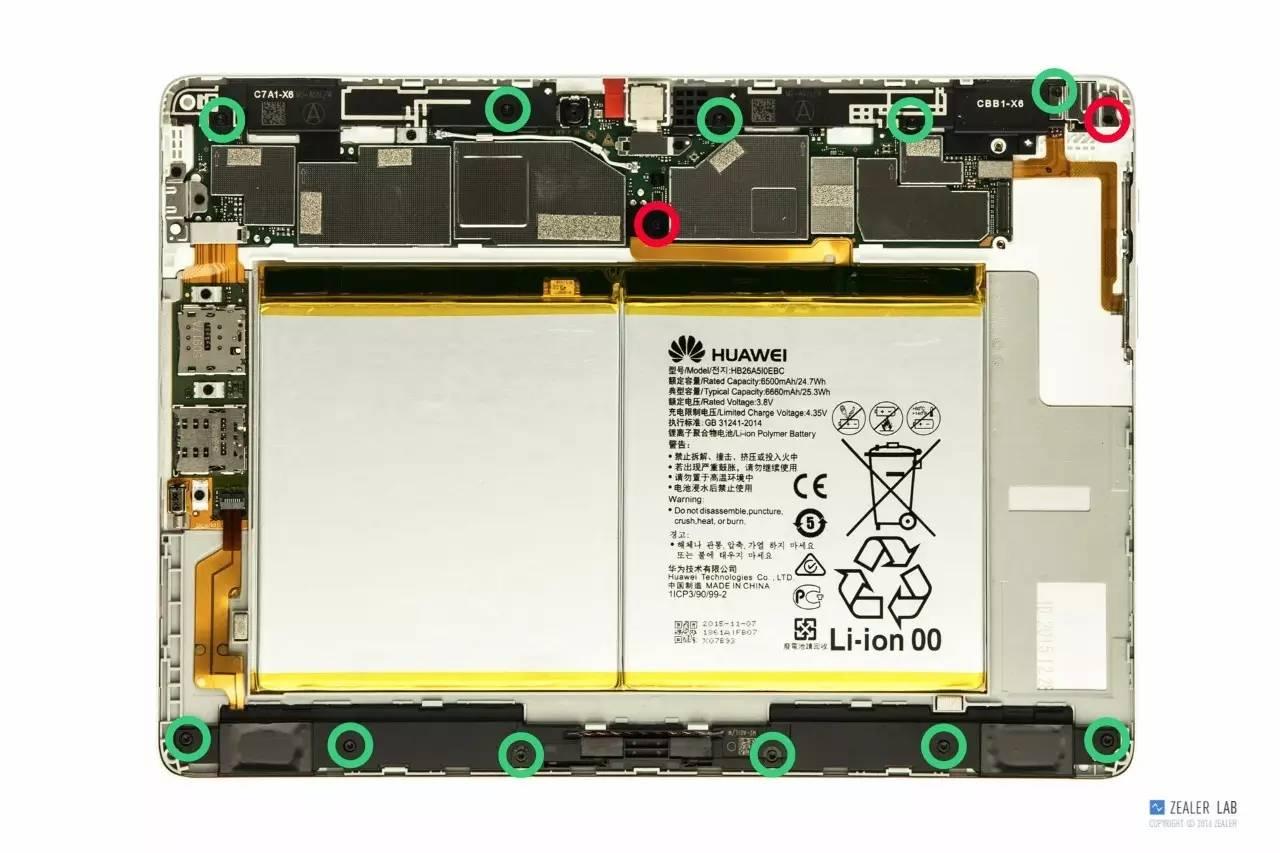 拆解「华为 mediapad m2 10.0」平板电脑 - 知乎