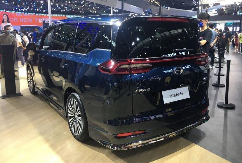 广州车展广汽传祺m6大师版亮相配15t动力最大功率169马力