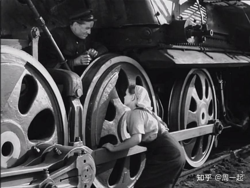 蘇聯電影綠色信號1956機車司機的日常生活多圖