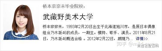 寂寞开场 永不谢幕 桥本奈奈未毕业两周年回顾 知乎