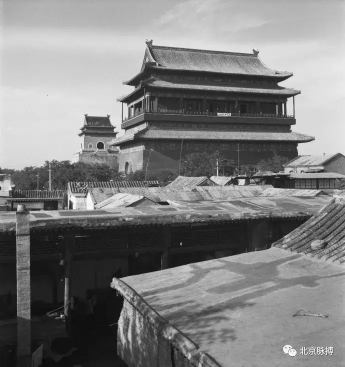 北京鼓楼老照片图片