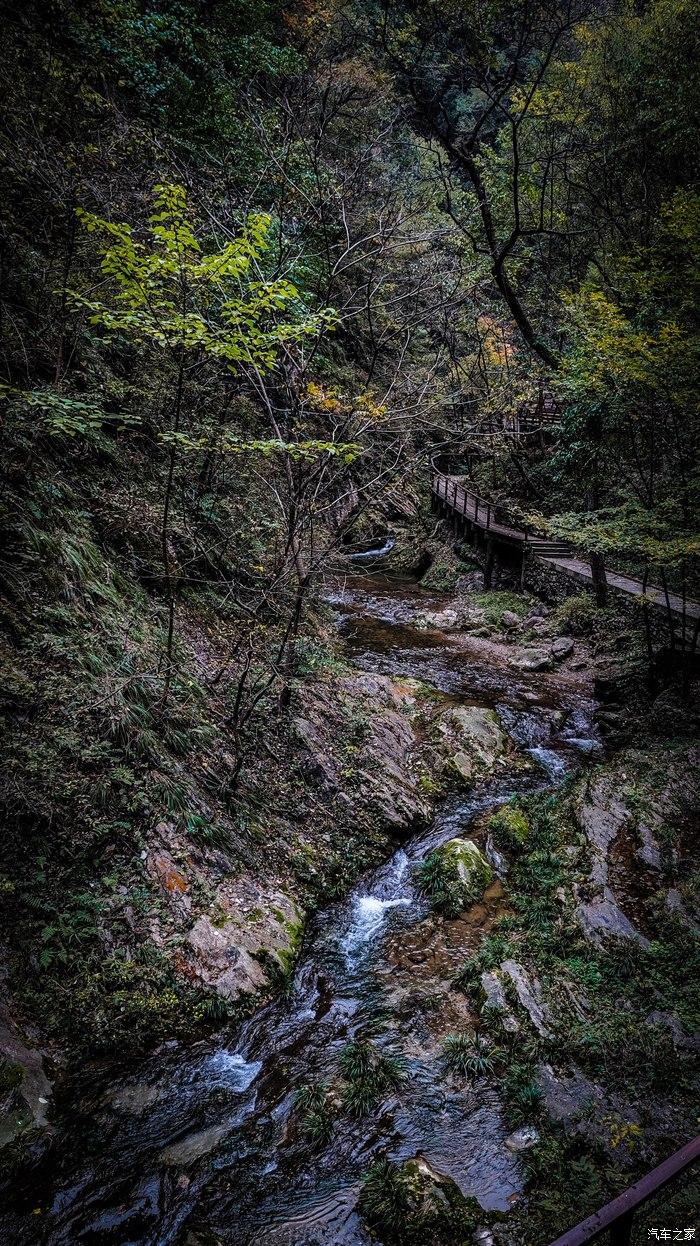 一人一唐,自驾洛南金丝峡,瞰五彩斑斓深秋神瀑峡沟