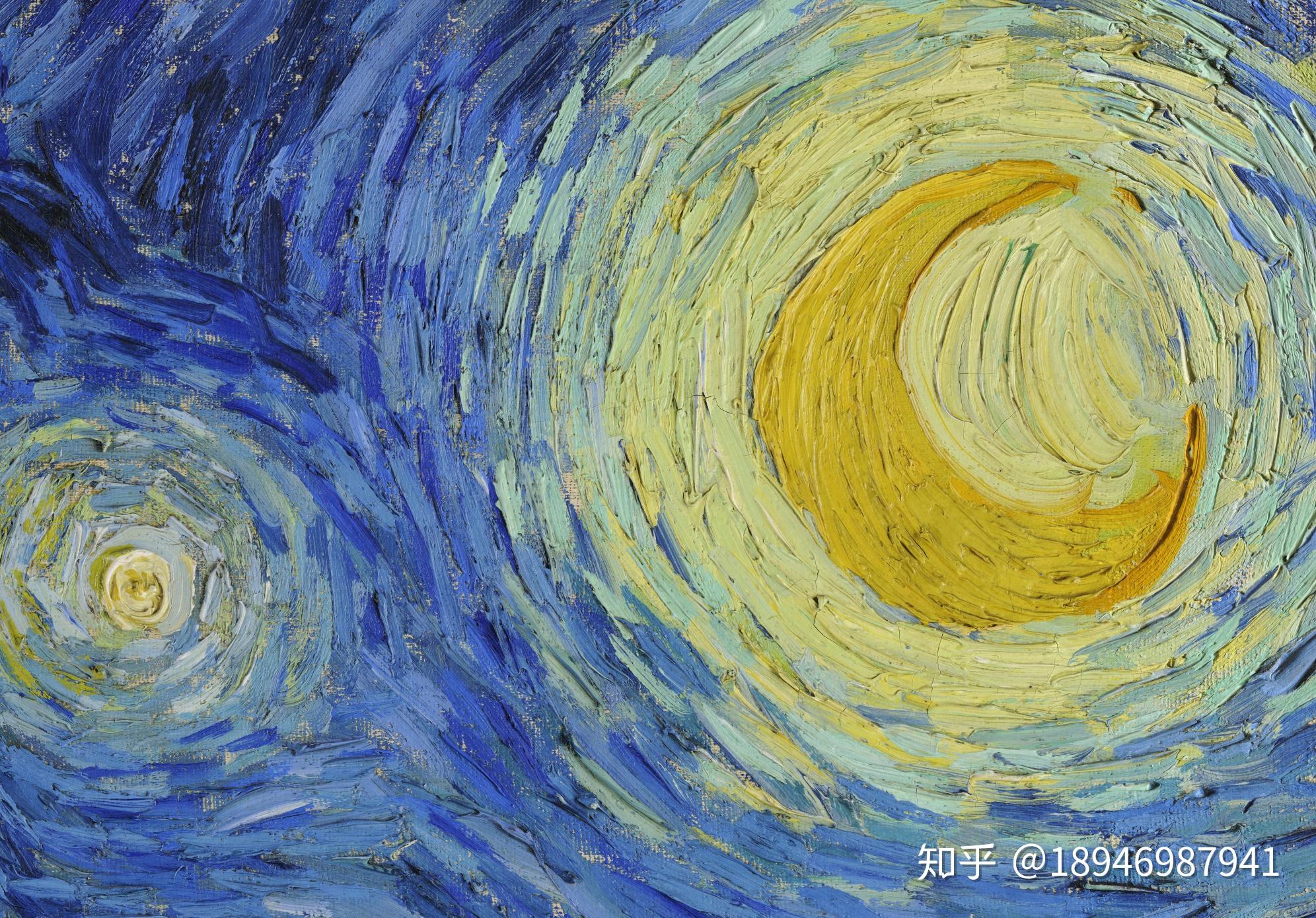 梵高中后期绘画真是一绝可以看到梵高的笔触哦