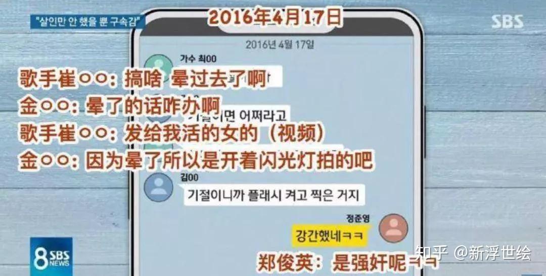 与此同时,郑俊英,崔钟训,李宗泫等多名韩国顶级男团艺人聊天记录相继