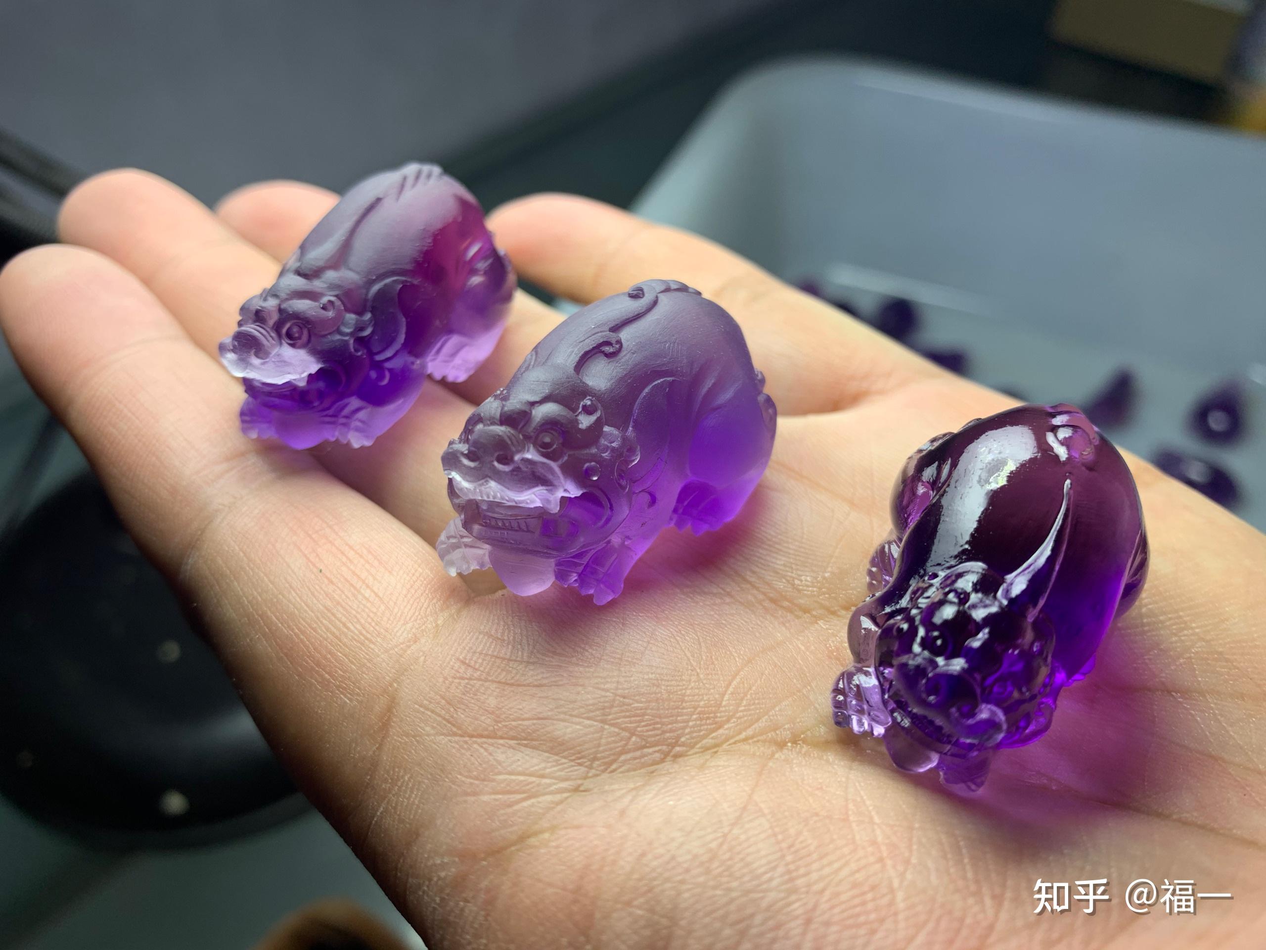 紫水晶貔貅 - 知乎