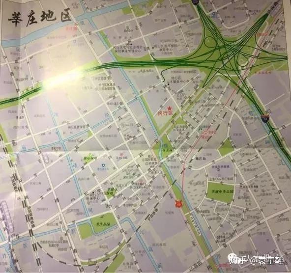 一座站，一座城，地图上的莘庄变迁 - 知乎