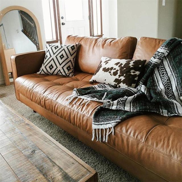 棕色沙发和新四样搭配,葛优躺更舒服