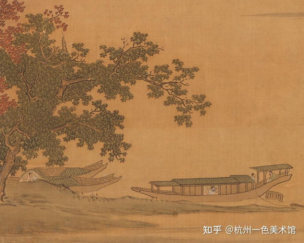 待渡500年：仇英存世唯一大尺幅全景山水《秋江待渡图》与它的三