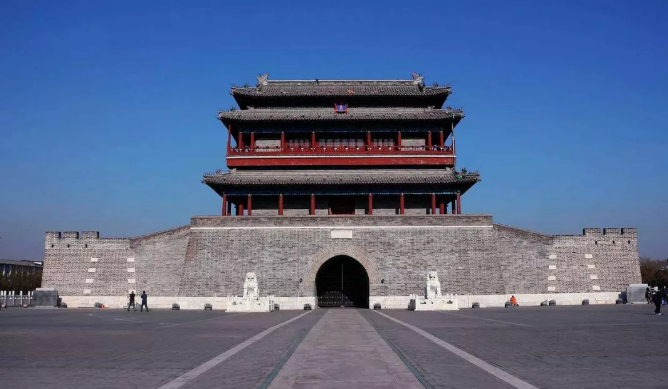 永定门里九外七皇城四北京外城最壮观的城门