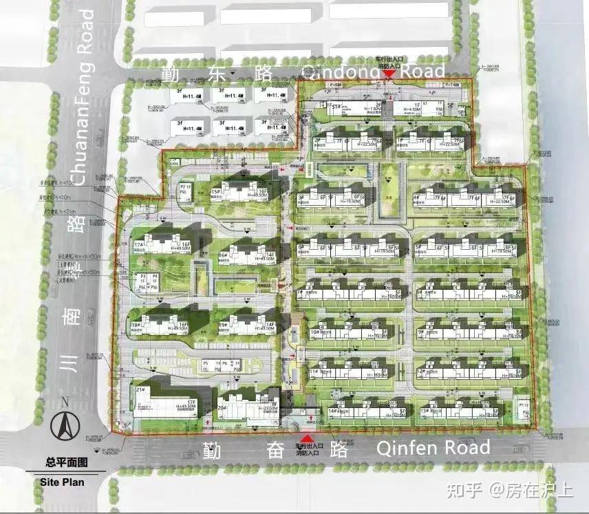 快讯！2022年上海 第三批次集中土拍后，11幅地块规划方案已公示！ - 知乎