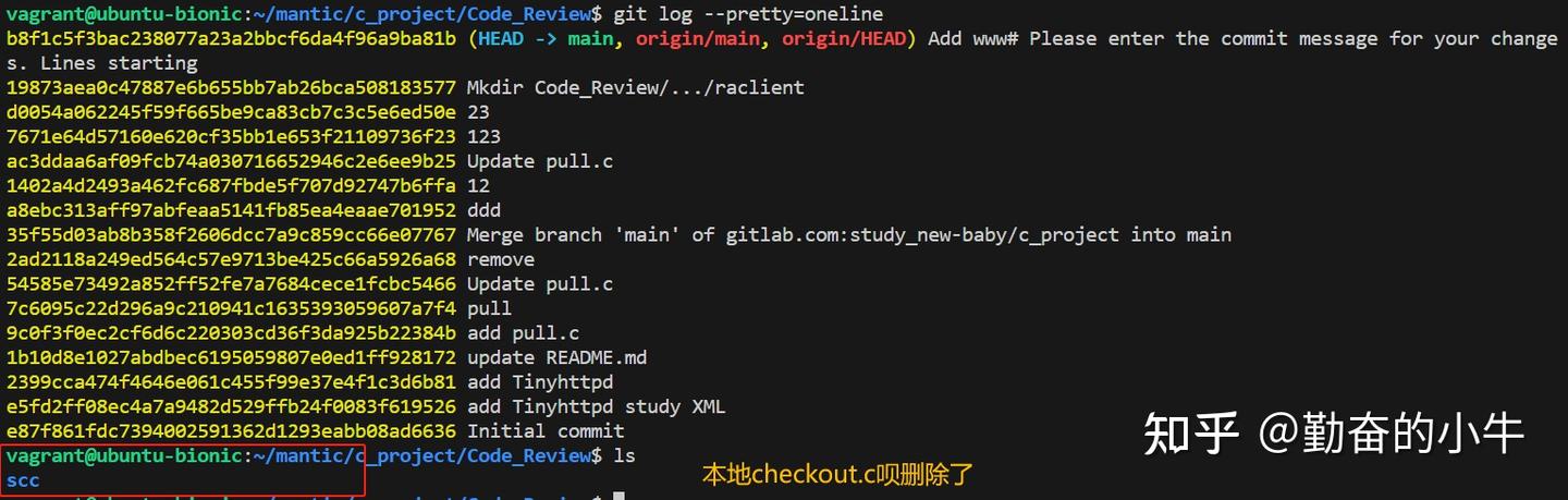 Git checkout , reset, restore 的区别 分析 - 知乎