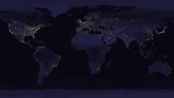 五年后NASA再绘地球“夜生活” - 知乎