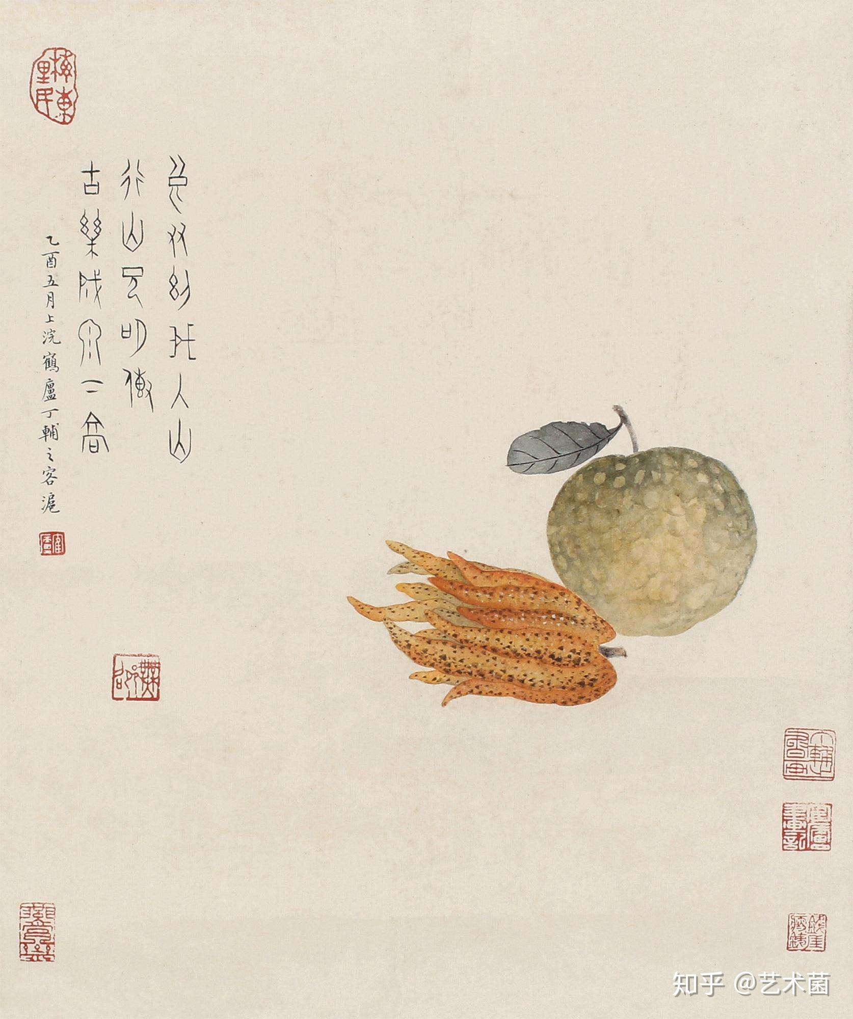 丁辅之书画笔意工致韵味清雅