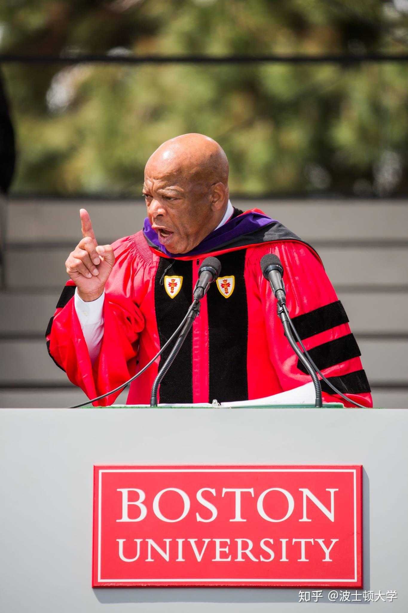 波士顿大学2018年毕业典礼致辞嘉宾约翰·路易斯演讲全文 - 知乎