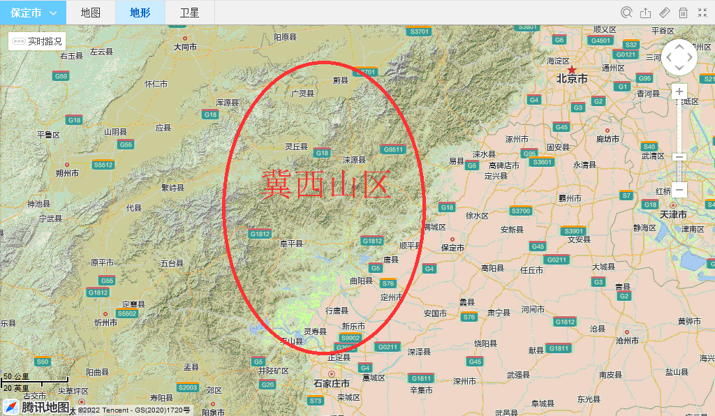 河北省蔚县,1937年10月-12月