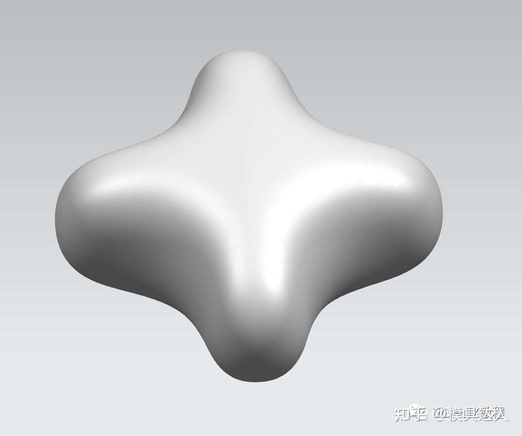 ug/nx 曲面练习题!四角曲面,需要一点基础哦!