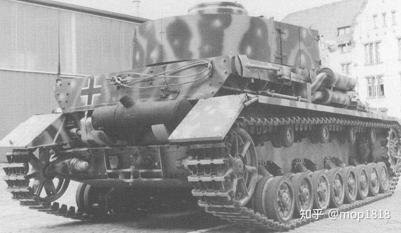 【外网：中英对照】二战德国4号坦克H型：Panzerkampfwagen IV Ausf.H - 知乎