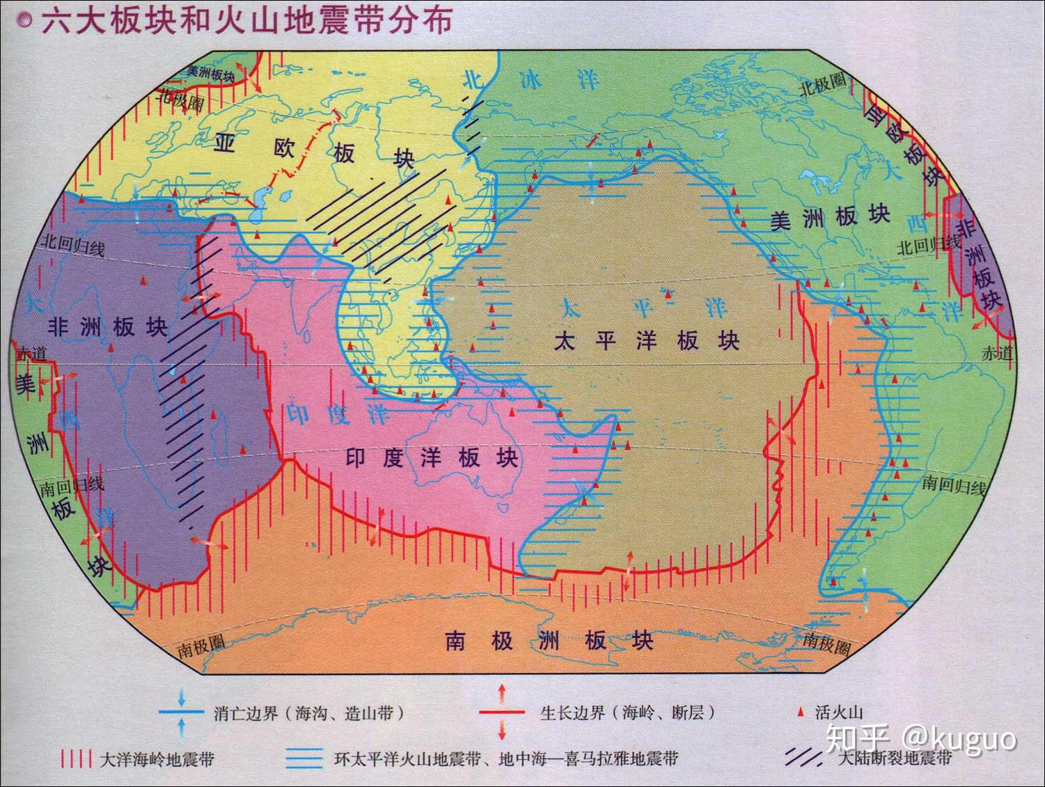 "板块移动概图".