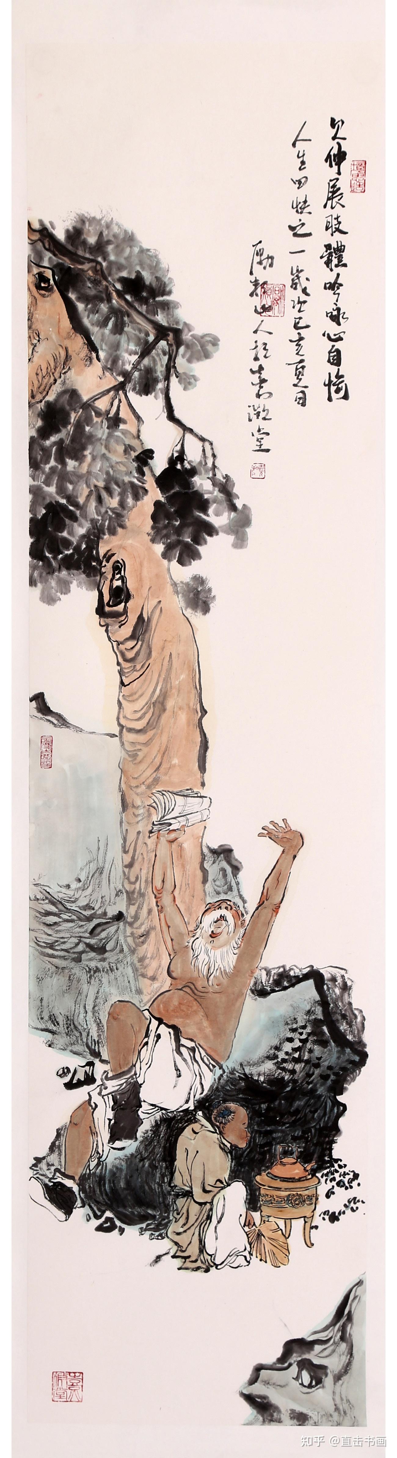 中国美术家协会会员王晓光 山水画 人物画欣赏 - 知乎