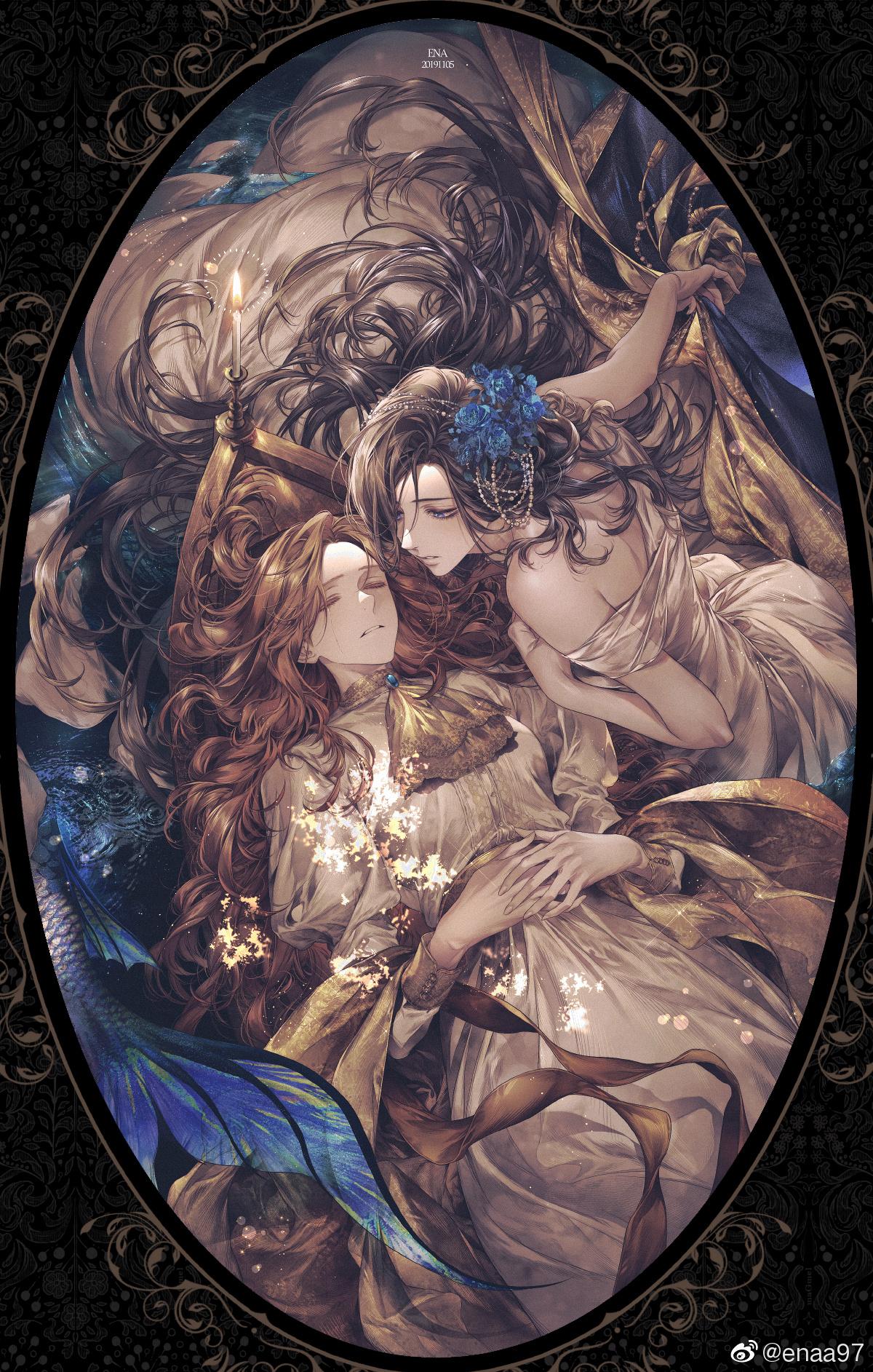 ins超火的百万粉丝韩国画师enaa9太太的作品鉴赏 - 知乎