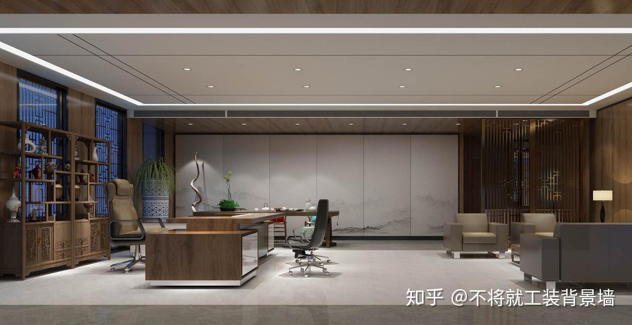 办公室艺术硬包背景墙装修效果图可私人定制