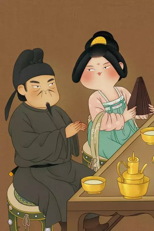 谁说瘦就是美她专画胖脸把妖怪神仙国宝画成胖萌的古风美人简直萌炸了