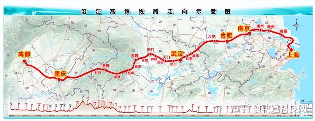 重庆沿江高铁线路图图片