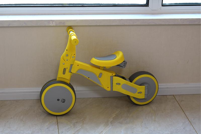 小米生态链企业布局童车市场,打造会变形的平衡脚踏车