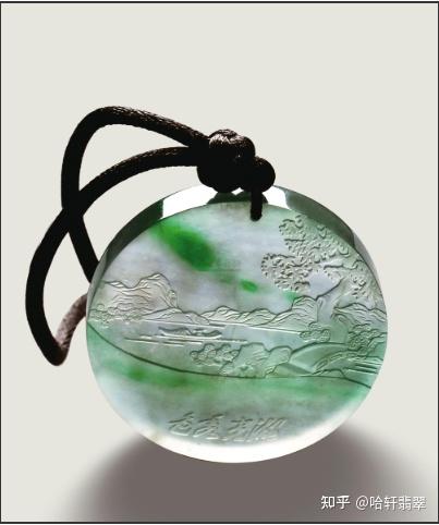 小小一枚「翡翠山水牌」为何能拍得713万？它凭什么？ - 知乎