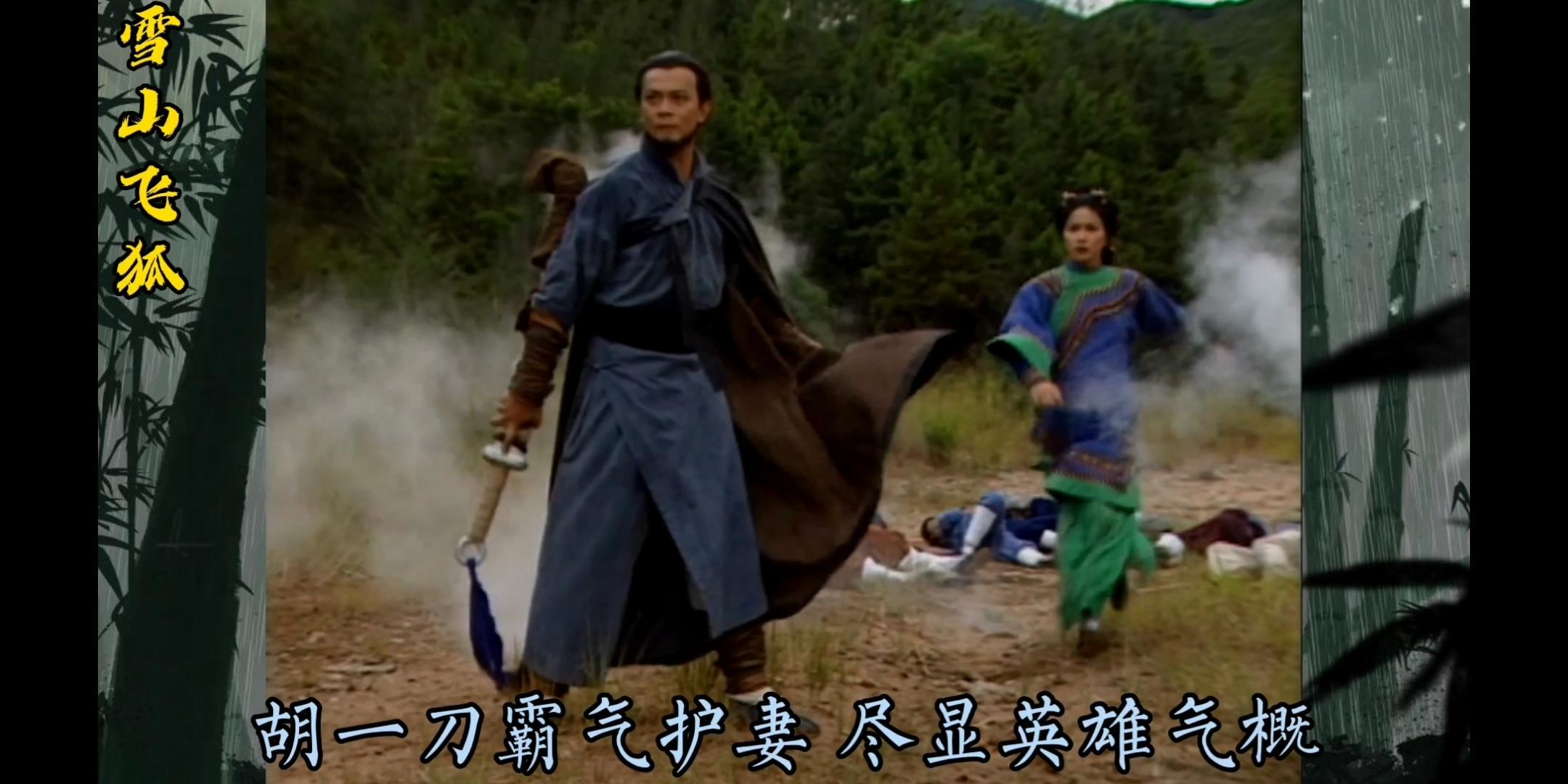 雪山飞狐胡斐大战田归农胡家刀法显威力众多掌门来护航