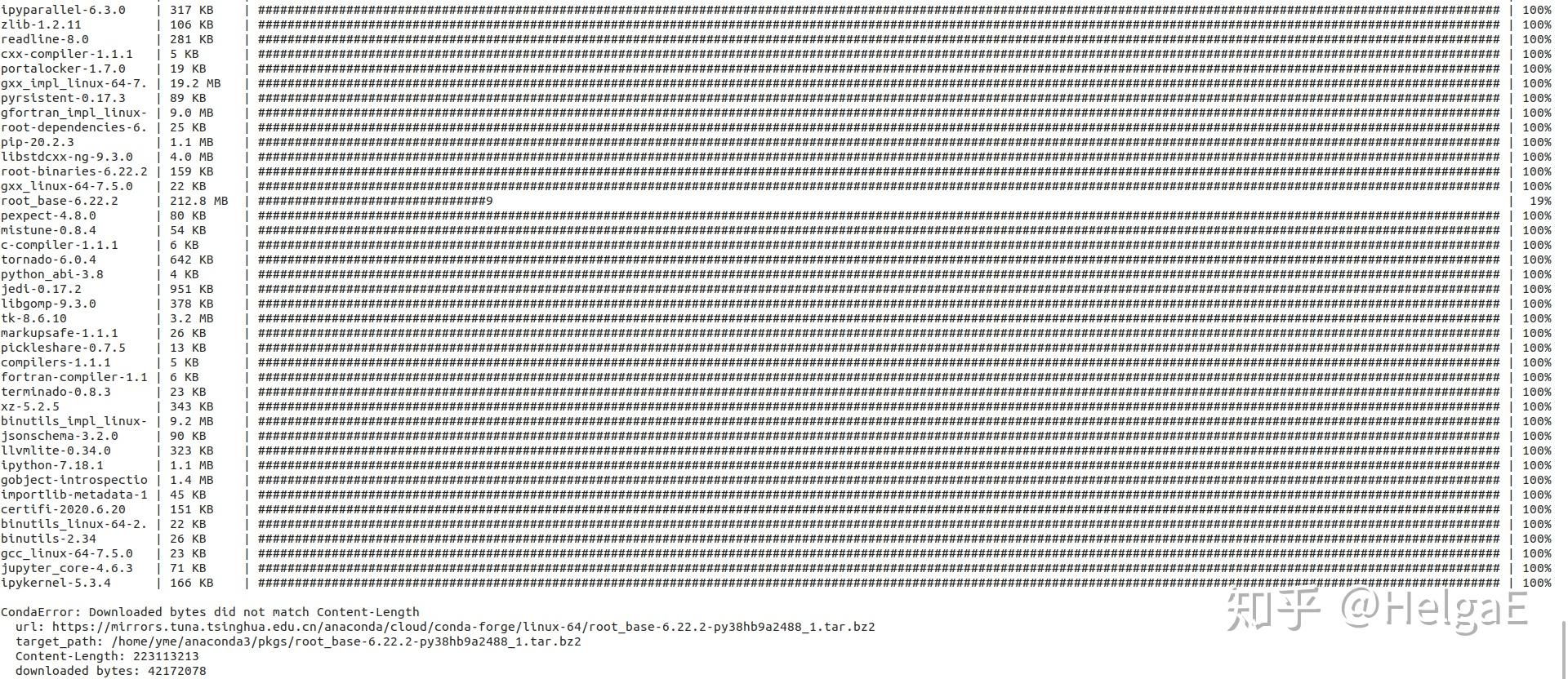 Conda root 