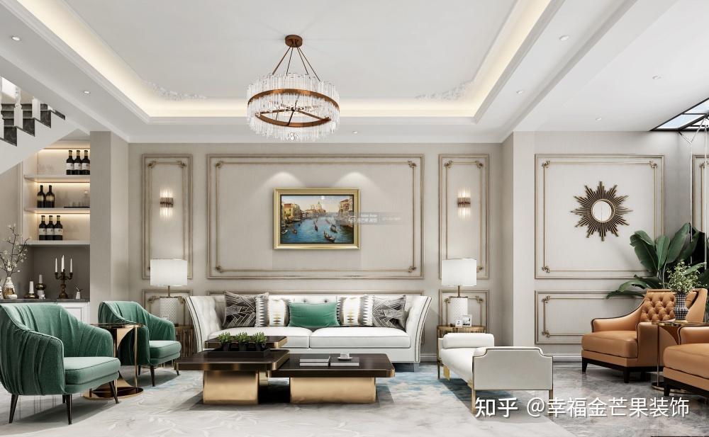 【幸福金芒果】昆明耀兴公馆300㎡,奢华典雅,一不小心闯进复古欧式宫殿里! - 知乎