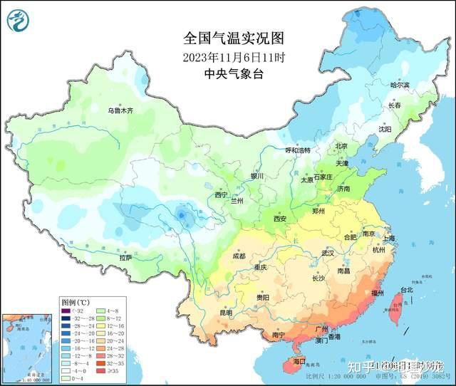 2023年最强寒潮来袭,大风降温使全国很多地区一夜入冬