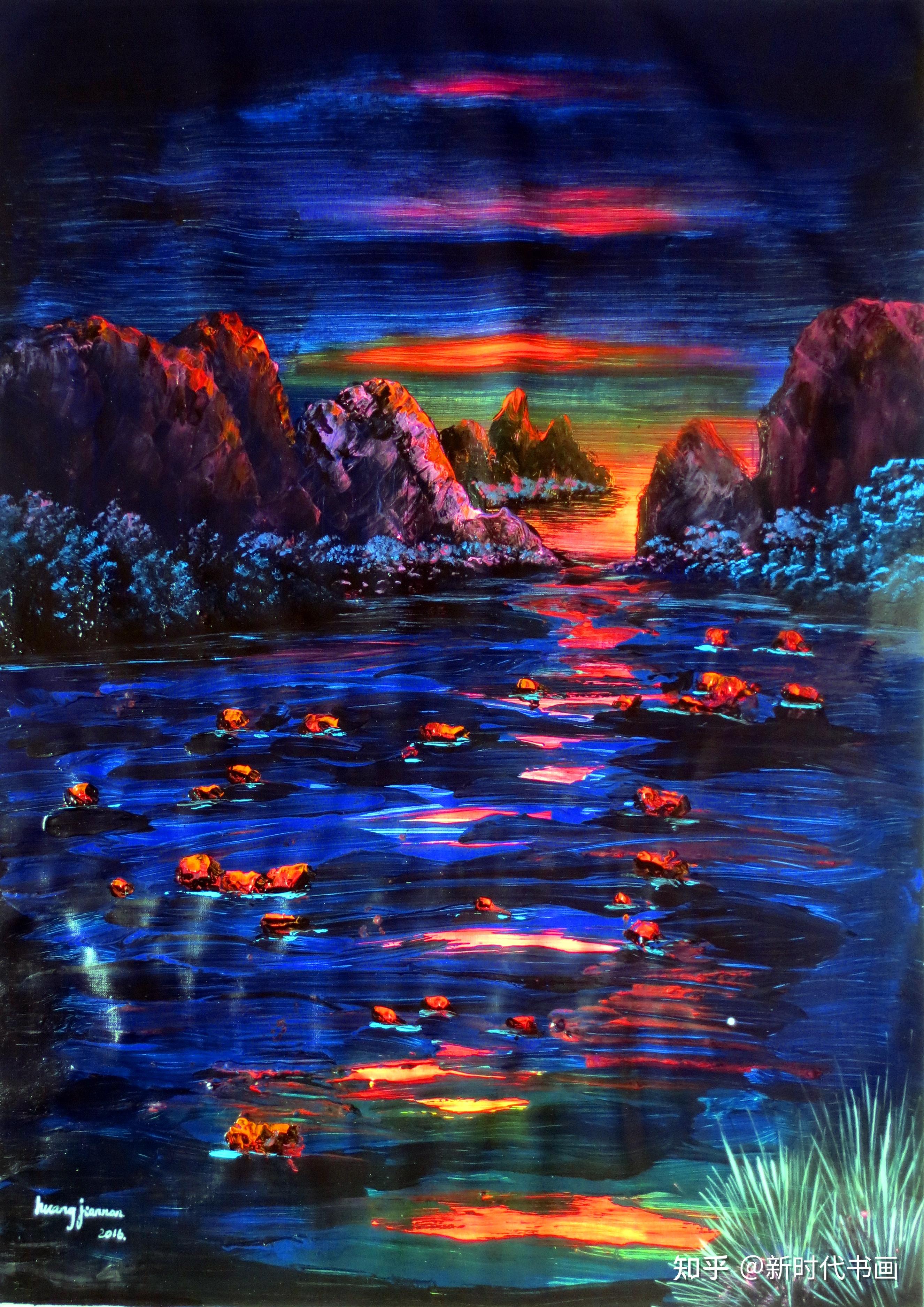 黄建南画作欣赏黄建南曾历时九年步行三万八千多公里,走遍大江南北