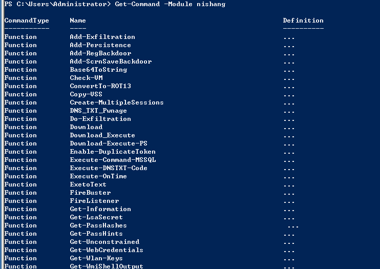 powershell渗透工具——PowerShell攻防进阶篇:nishang工具用法详解 powershell渗透工具——PowerShell攻防进阶篇:nishang工具用法详解
