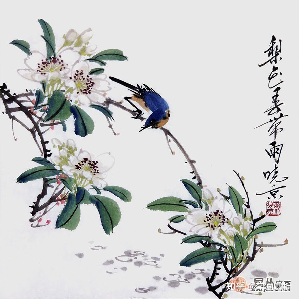 如想要欣赏更多画家郑晓京老师花鸟画作品,请登录易从字画查看欣赏.