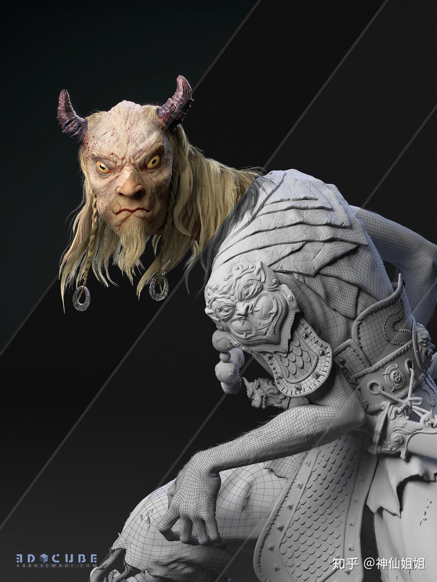 游戏美术3d建模—次世代作品欣赏