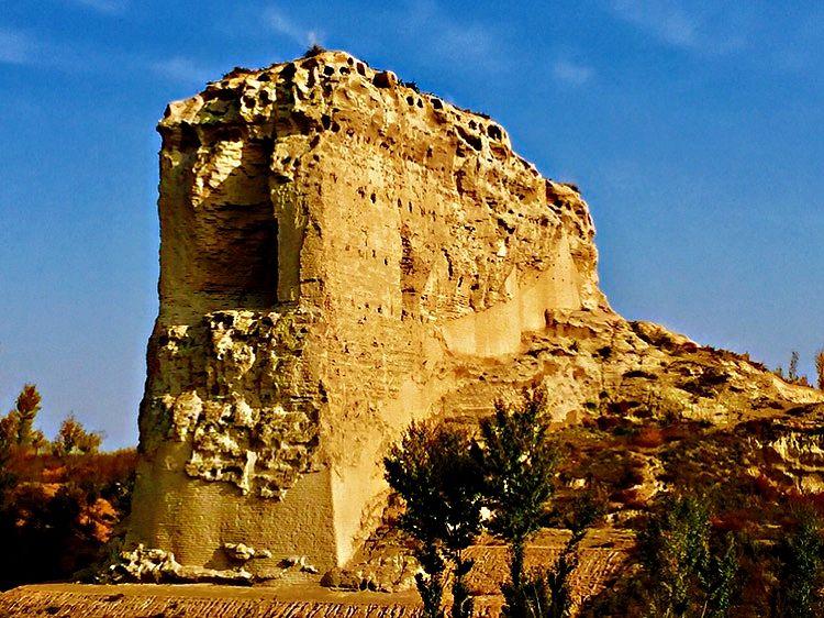 大夏国都城遗址统万城