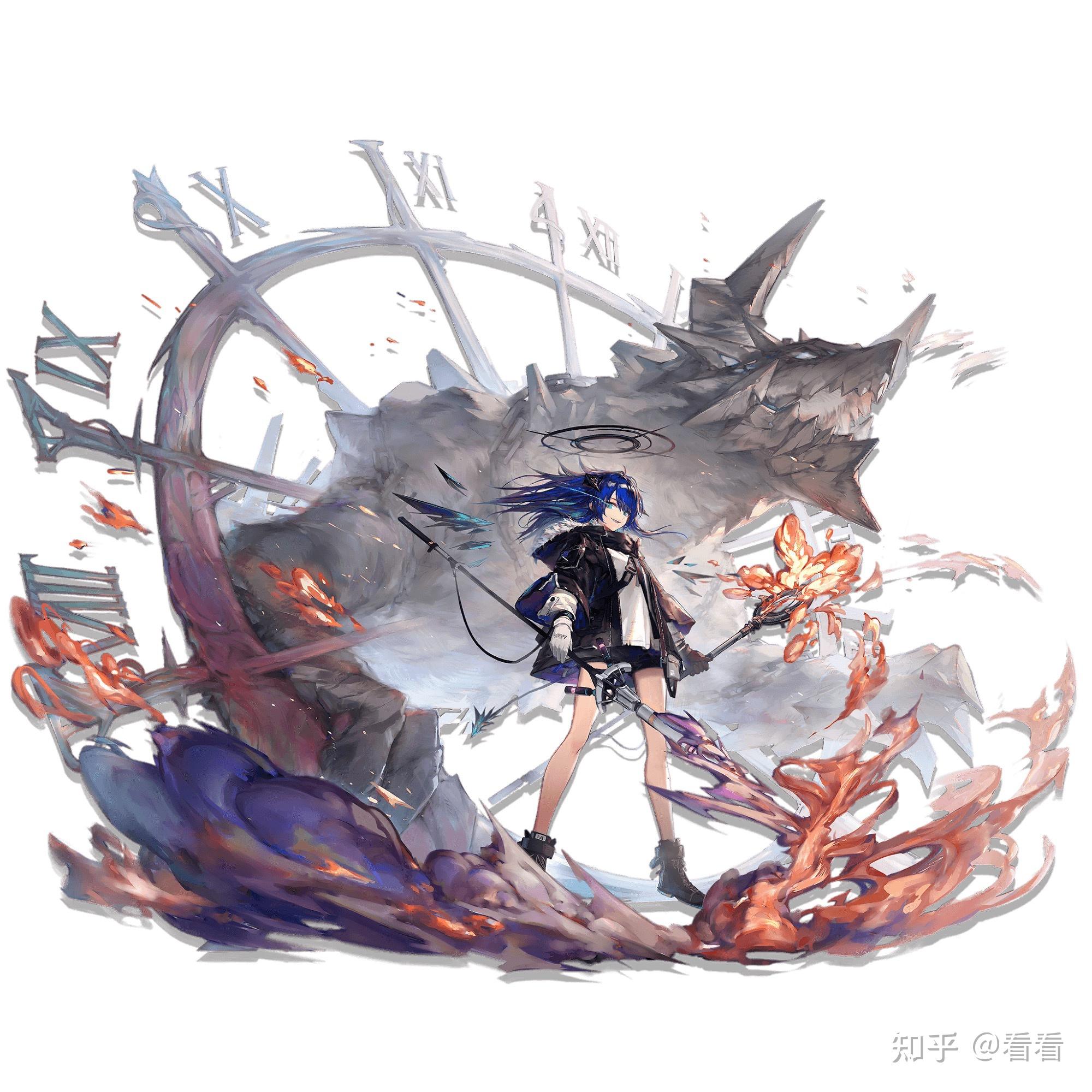 明日方舟有哪些七星立绘? - 知乎